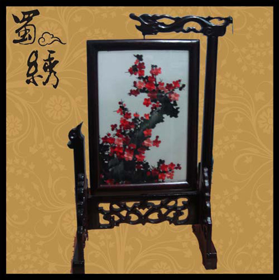 蜀繡梅花